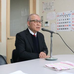 離任者代表 石井明仁先生